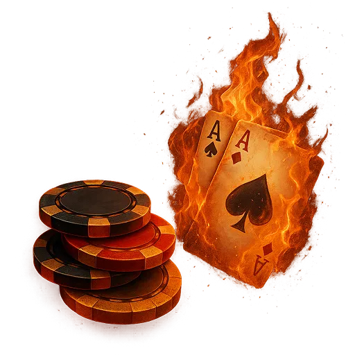 Fiery Poker Clash 